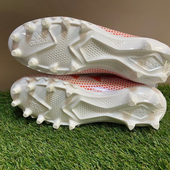 Adidas Freak Ultra 22 Primeknit Laceless Football Cleat 13.5 White Orange GZ0464 main image 5
